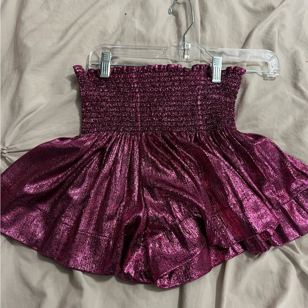 QOS Barbie Pink Swing Shorts